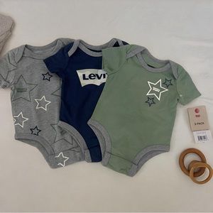 3-pack boy bodysuit